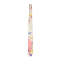 Painted Printed Silk Tie [Multi]