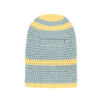 Knit Balaclava [Baby Blue / Yellow]
