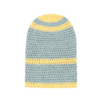 Knit Balaclava [Baby Blue / Yellow]