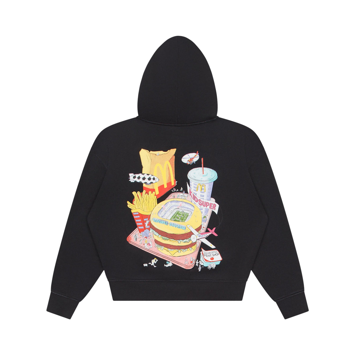 KidSuper X McDonalds Tray Hoodie [Black]