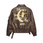 Boy Who Jumped Over The Moon Jacket [Brown]