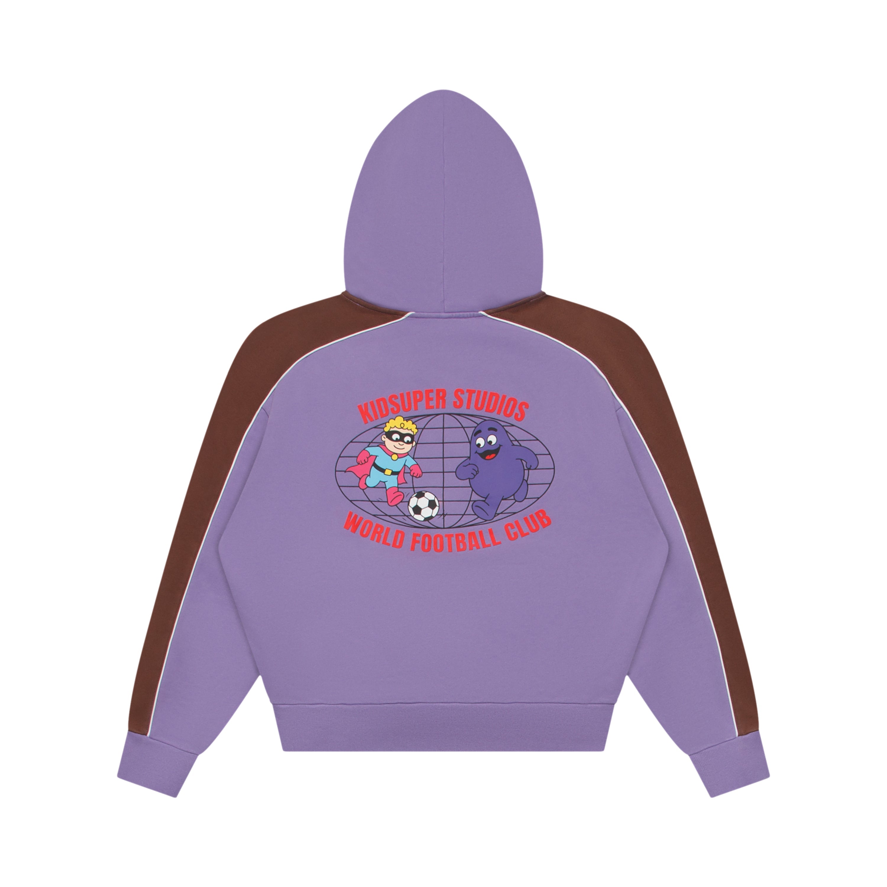 KidSuper X McDonald's Printed Hoodie [Purple]