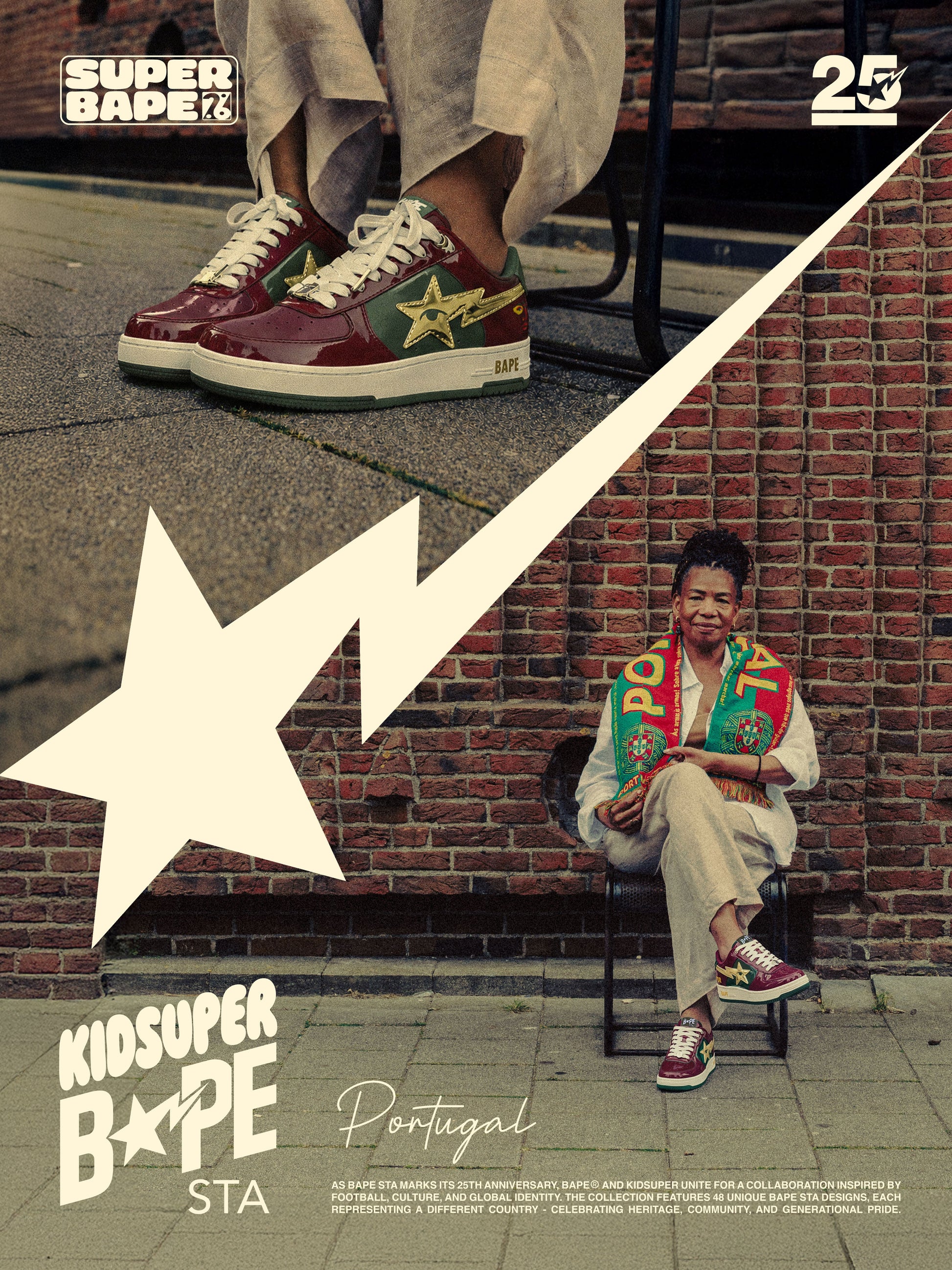Portugal - KidSuper x BAPE Bapesta 13