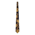 Paisley Printed Tie [Black]