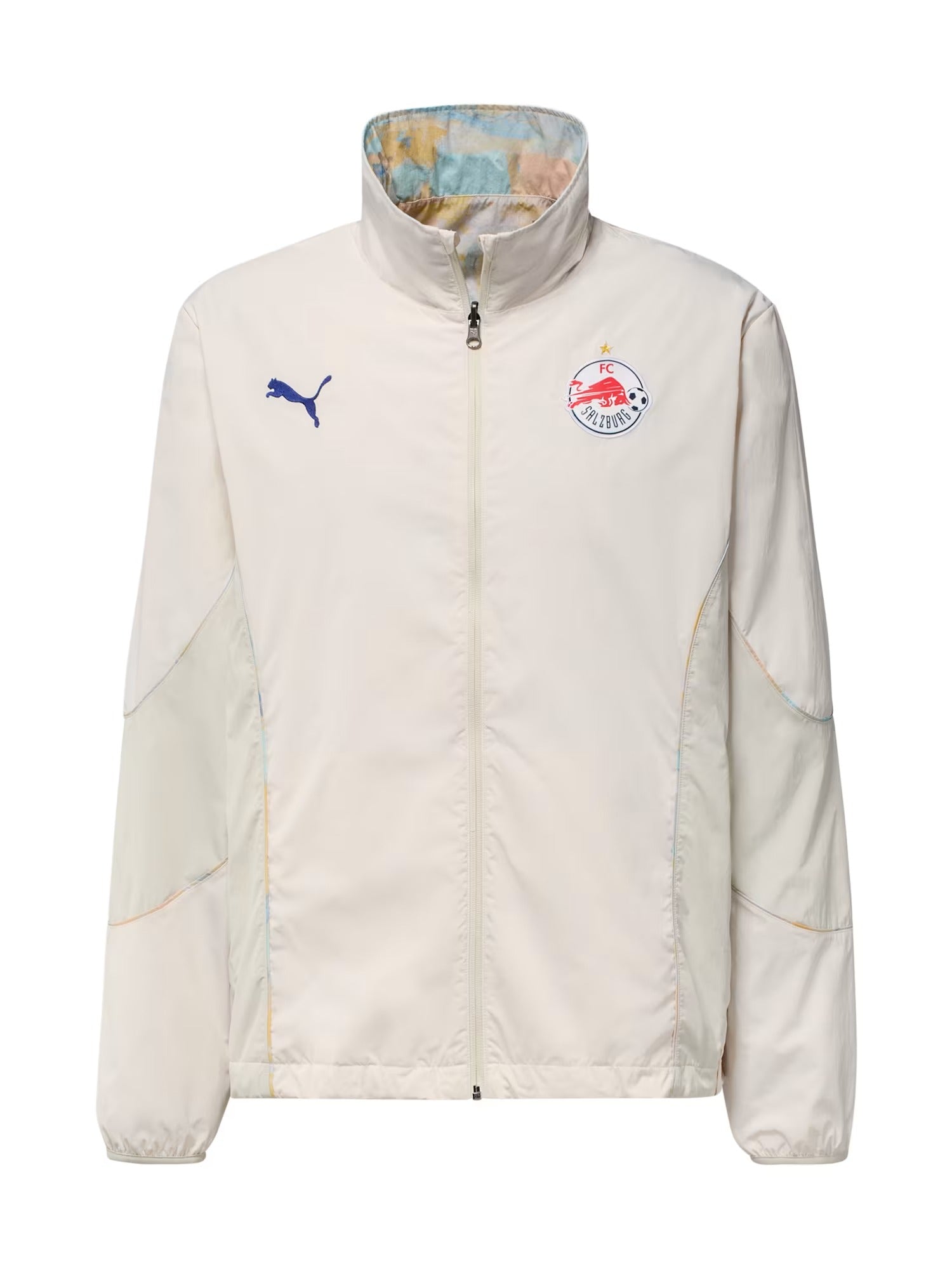 FC Red Bull Salzburg REVERSIBLE JACKET [Frosted Ivory/PUMA Red
