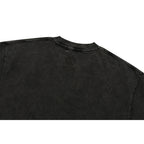 BAPE X KIDSUPER GARMENT DYE COLLEGE LOGO TEE  [BLACK]