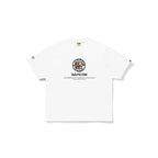 BAPE X KIDSUPER BAPEISM LOGO TEE [WHITE]