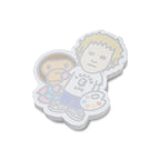 BAPE X KIDSUPER COLM & BABY MILO LUGGAGE TAG  [MULTI]