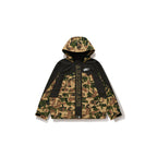 BAPE X KIDSUPER CAMO LIGHT SNOWBOARD JACKET [GREEN]