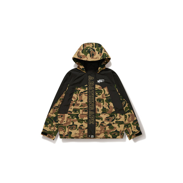 BAPE X KIDSUPER CAMO LIGHT SNOWBOARD JACKET [GREEN] - KidSuper