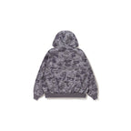BAPE X KIDSUPER SOLID CAMO JACQUARD JACKET [PURPLE]