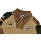 BAPE X KIDSUPER PATCHWORK TRACK JACKET [GREEN]