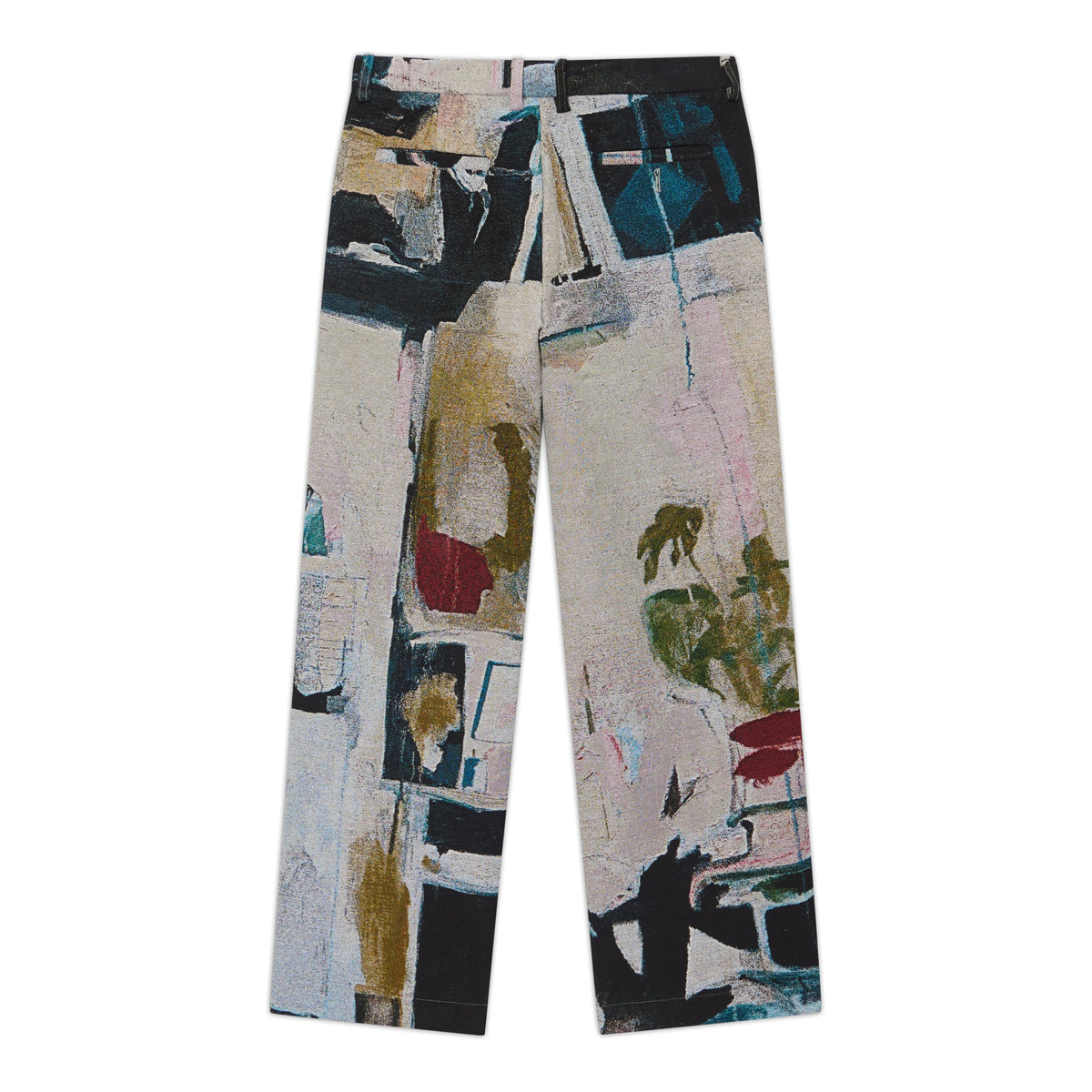 Office Space Jaquarded Suit Bottom [Multi]