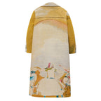 Stage Left Jaquard Overcoat [Yellow]