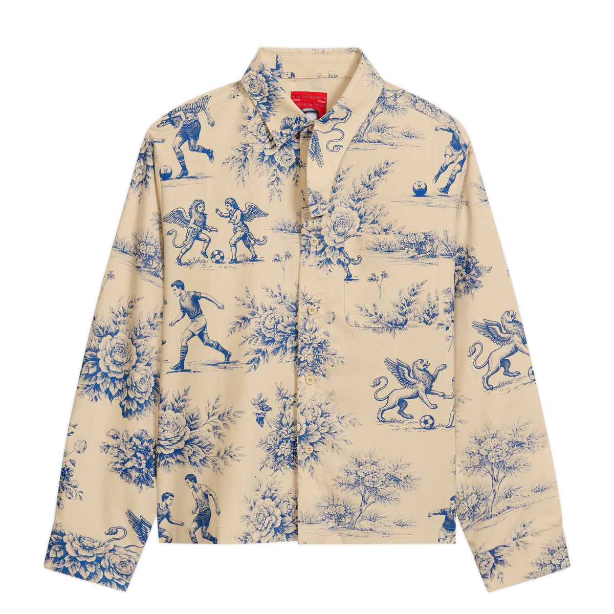 Toile de Jouy Button Up [Cream]