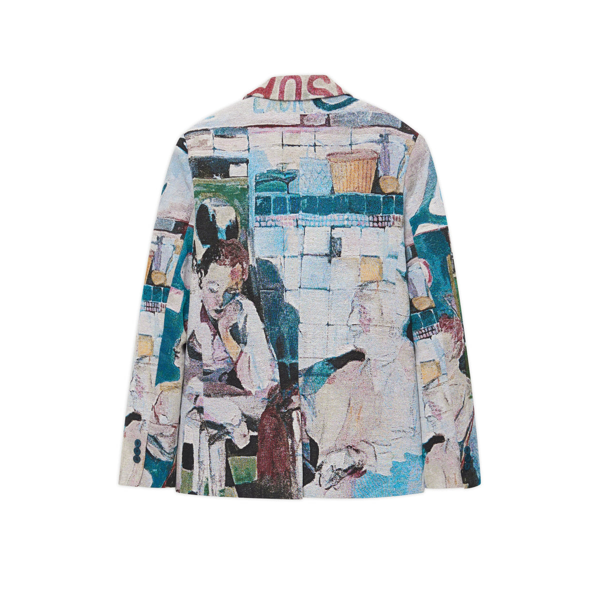 Sunday Mornings Jaquarded Suit Top [Multi]