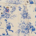 Toile de Jouy Pants [Cream]