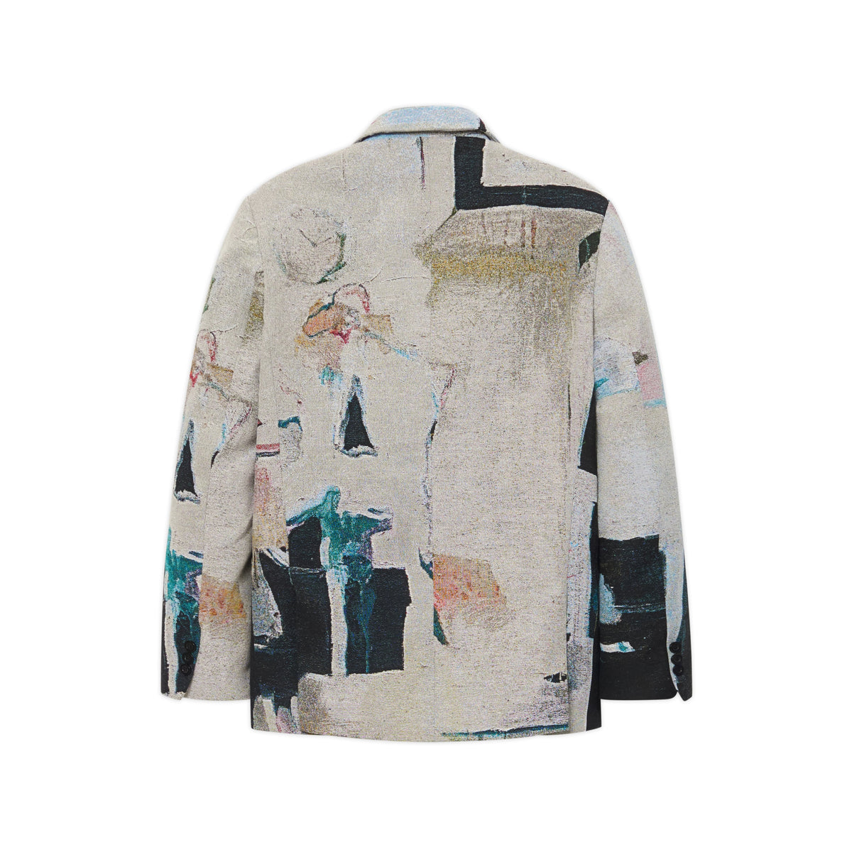 Office Space Jaquarded Suit Top [Multi]