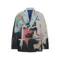 Office Space Jaquarded Suit Top [Multi]