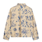 Toile de Jouy Button Up [Cream]