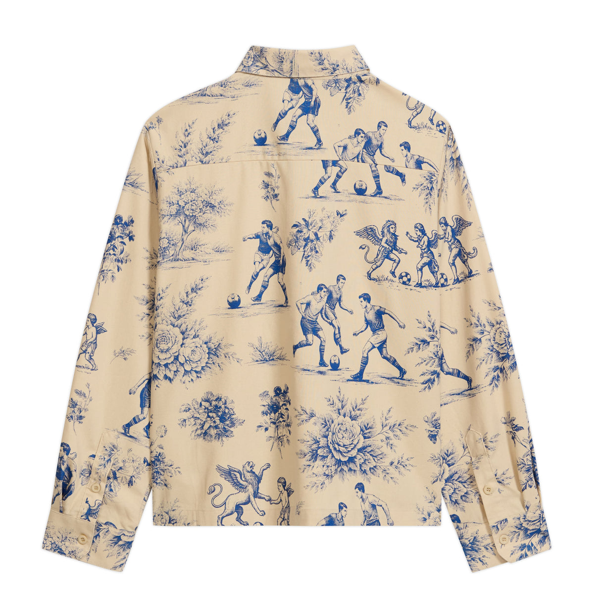 Toile de Jouy Button Up [Cream]
