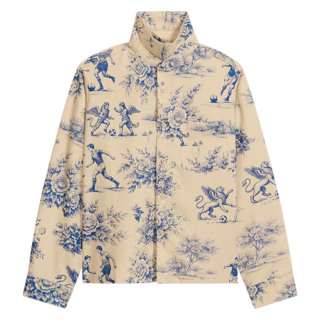 Toile de Jouy Button Up [Cream]