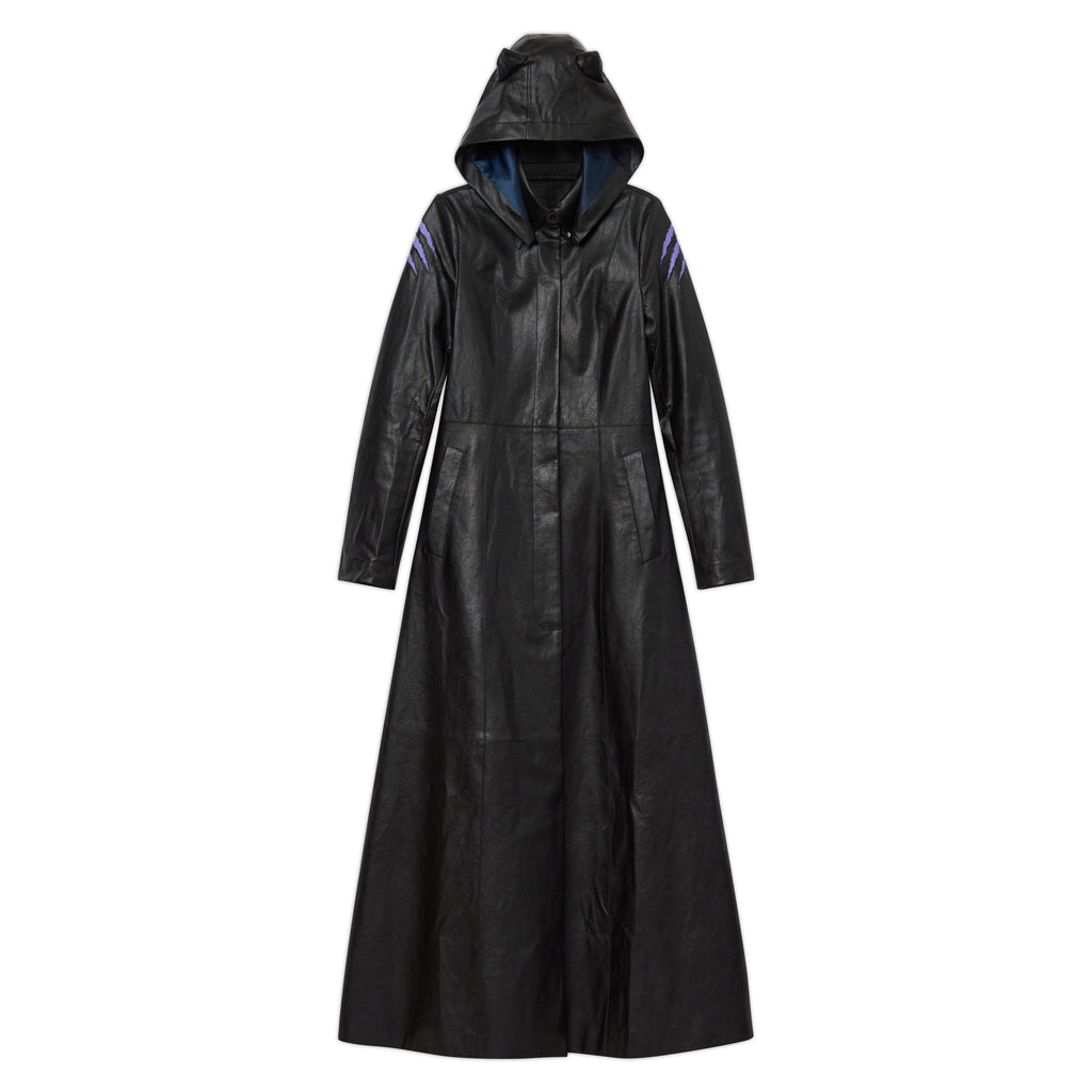 Catwoman Leather Trench [Black] – front