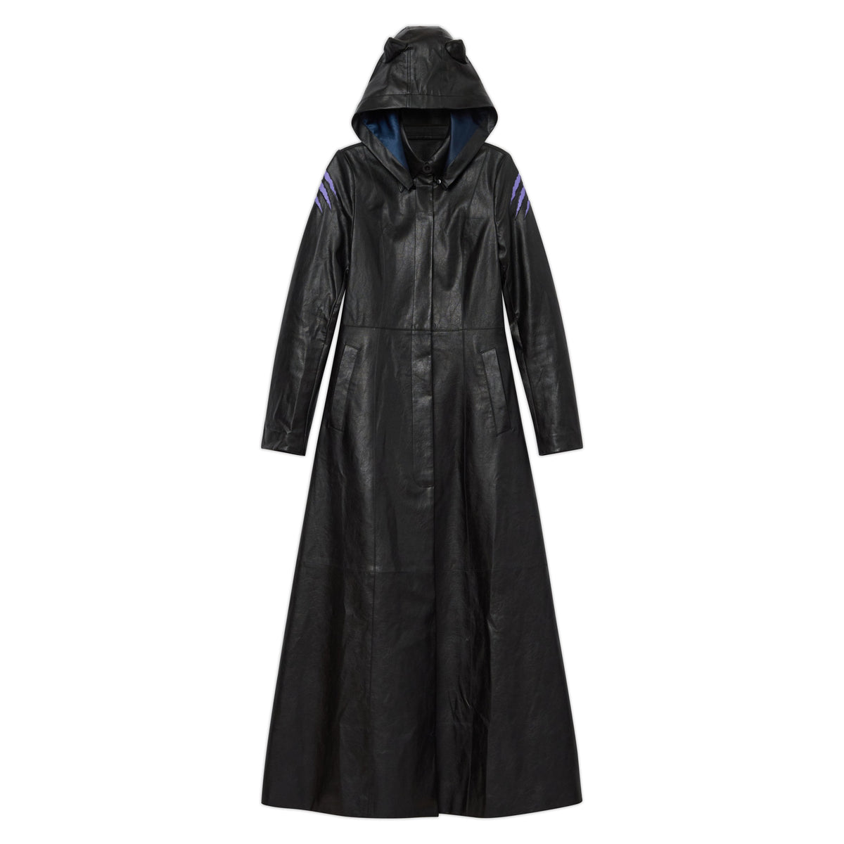 Catwoman Leather Trench [Black] – front