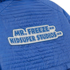 Mr. Freeze Puffer [Blue] – back logo detail