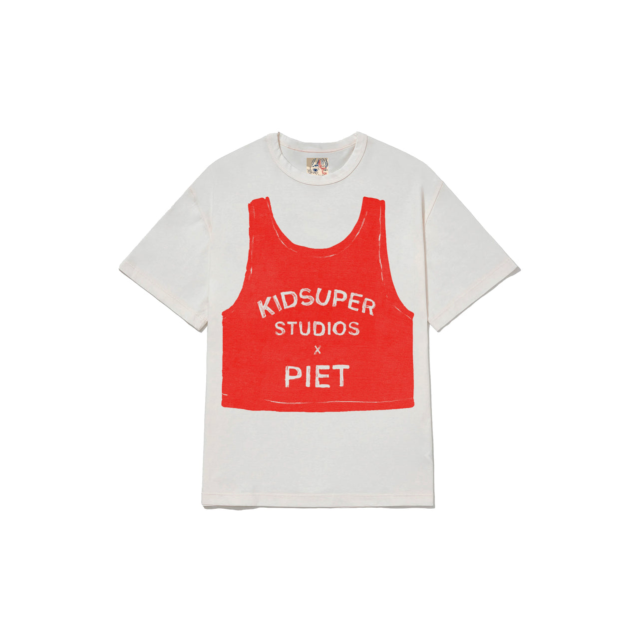 KidSuper x Piet Pinnie Tee [White]