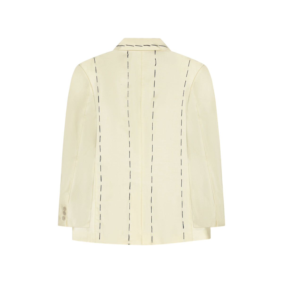 Hand Embroidered Suit Top [Tan]