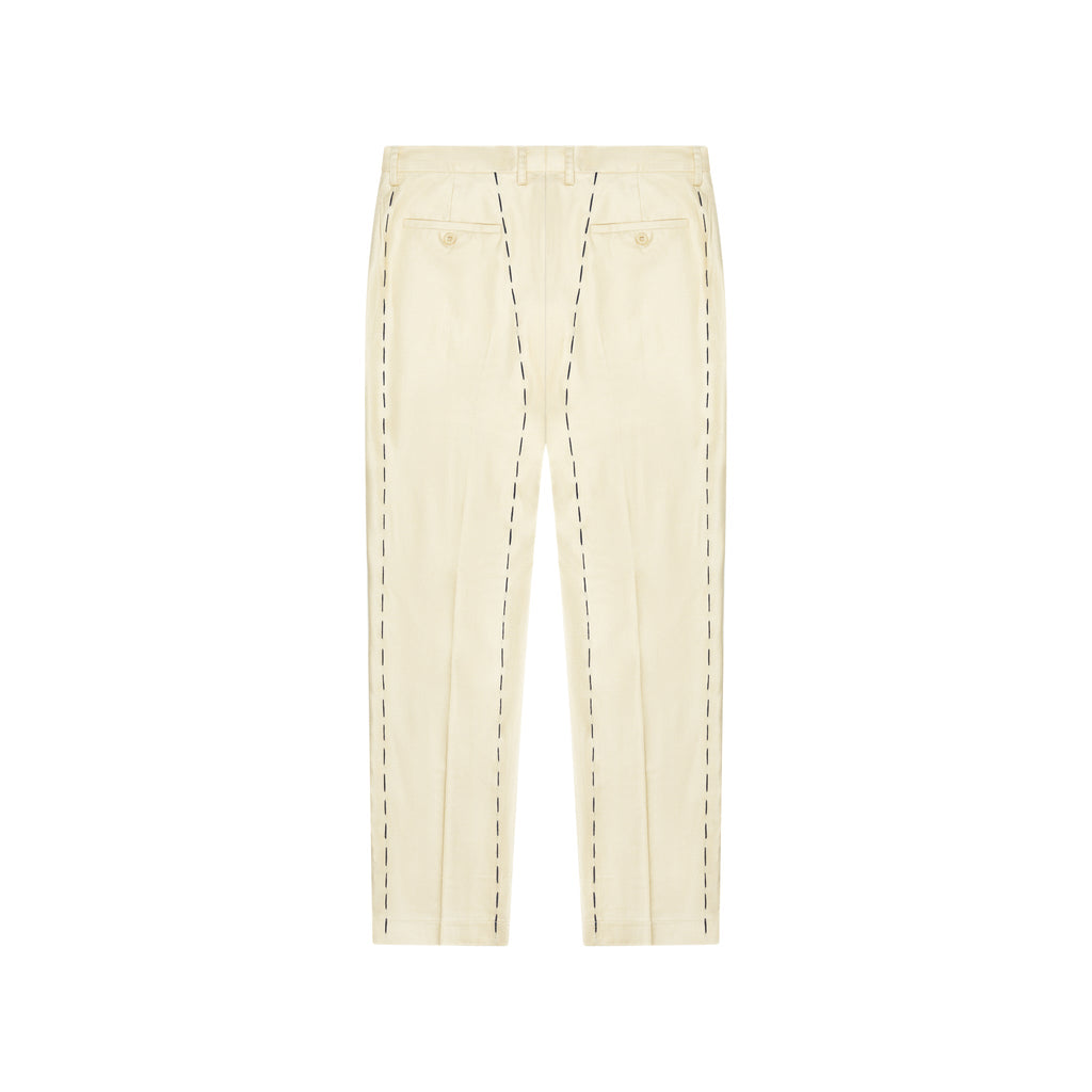 Hand Embroidered Suit Bottom [Tan]