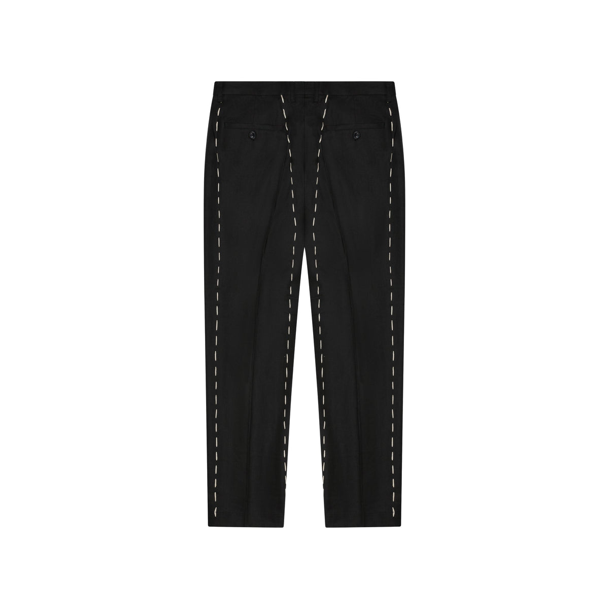 Hand Embroidered Suit Bottom [Black]