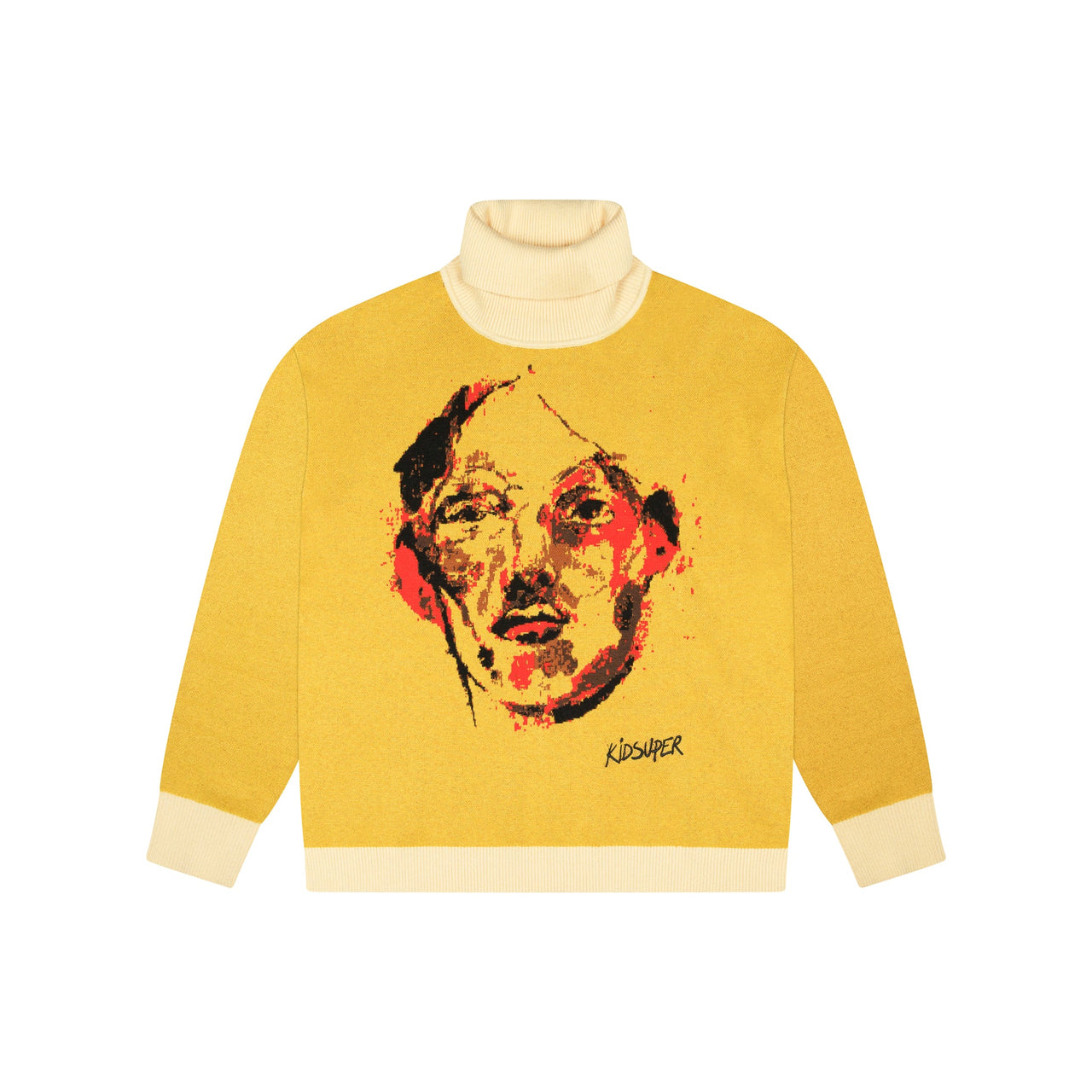 Painted Face Sweater [Yellow]