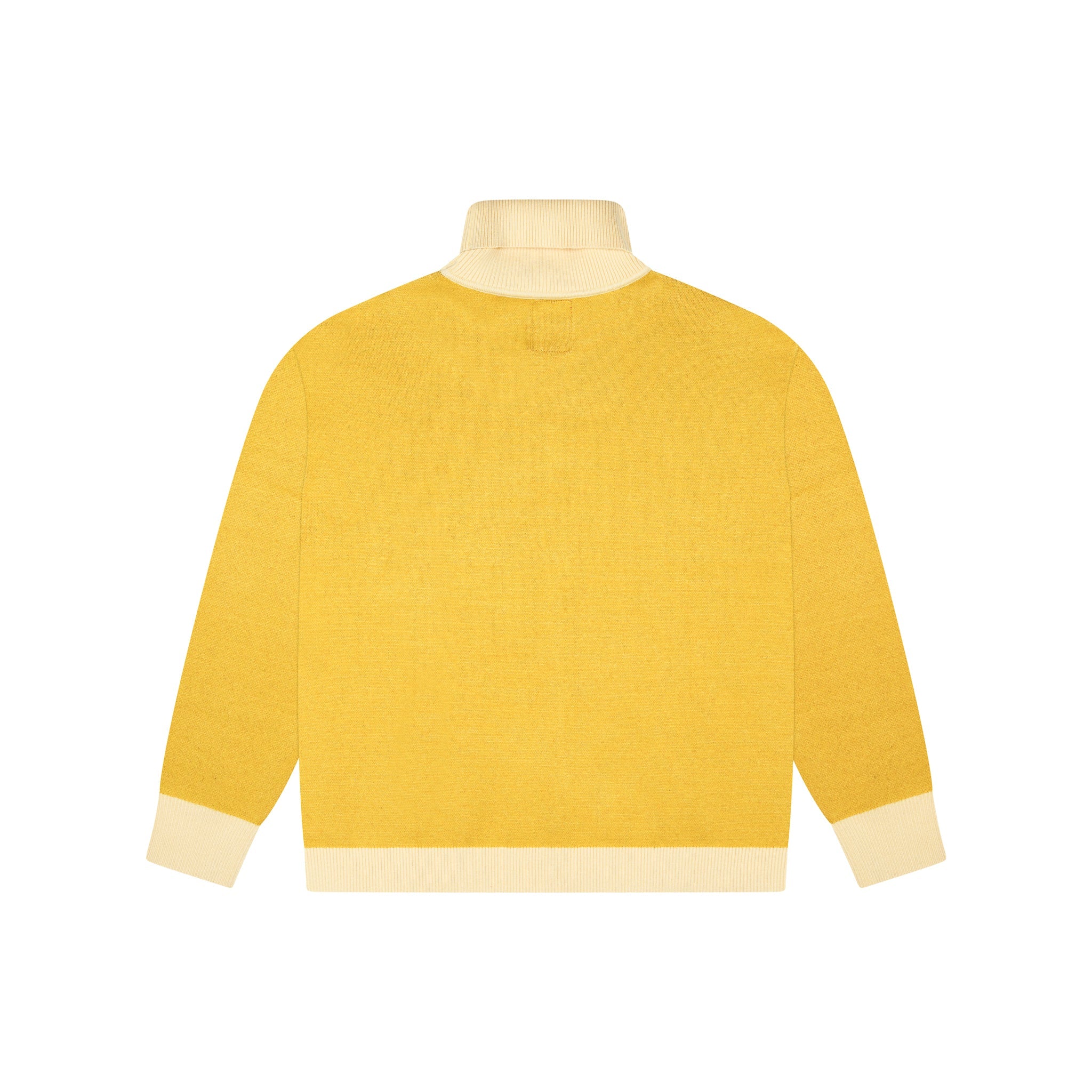 Yellow round neck online sweater