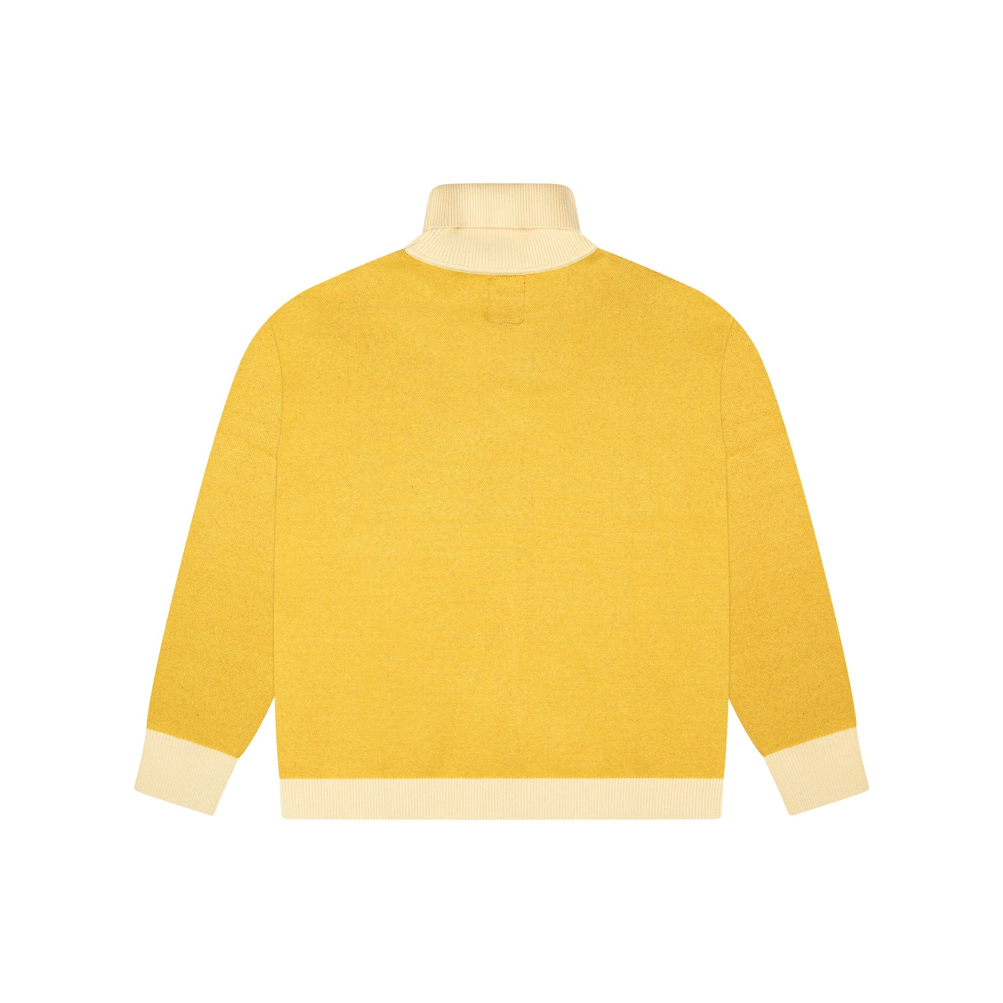 Painted Face Sweater [Yellow] - KidSuper