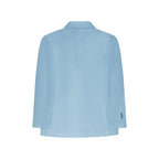 Blue face Corduroy Suit Jacket [Blue]