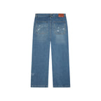 Fire Escape Embroidered Jeans