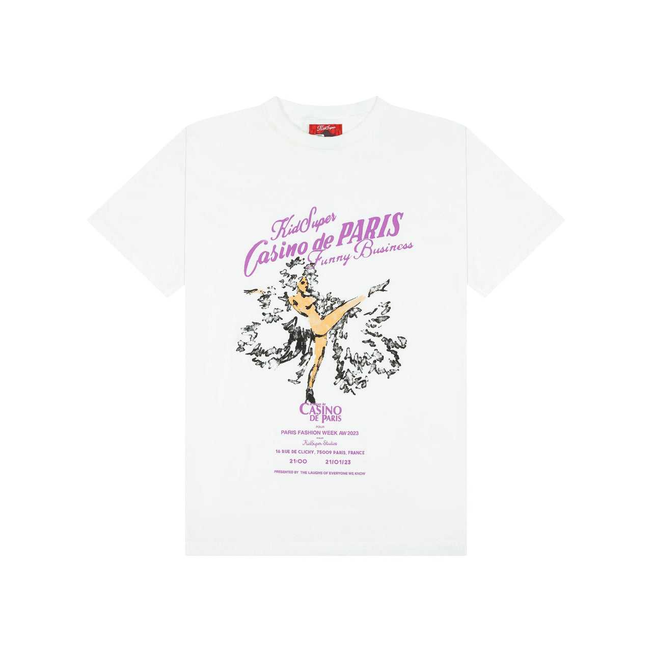 Funny Business Tee [White]