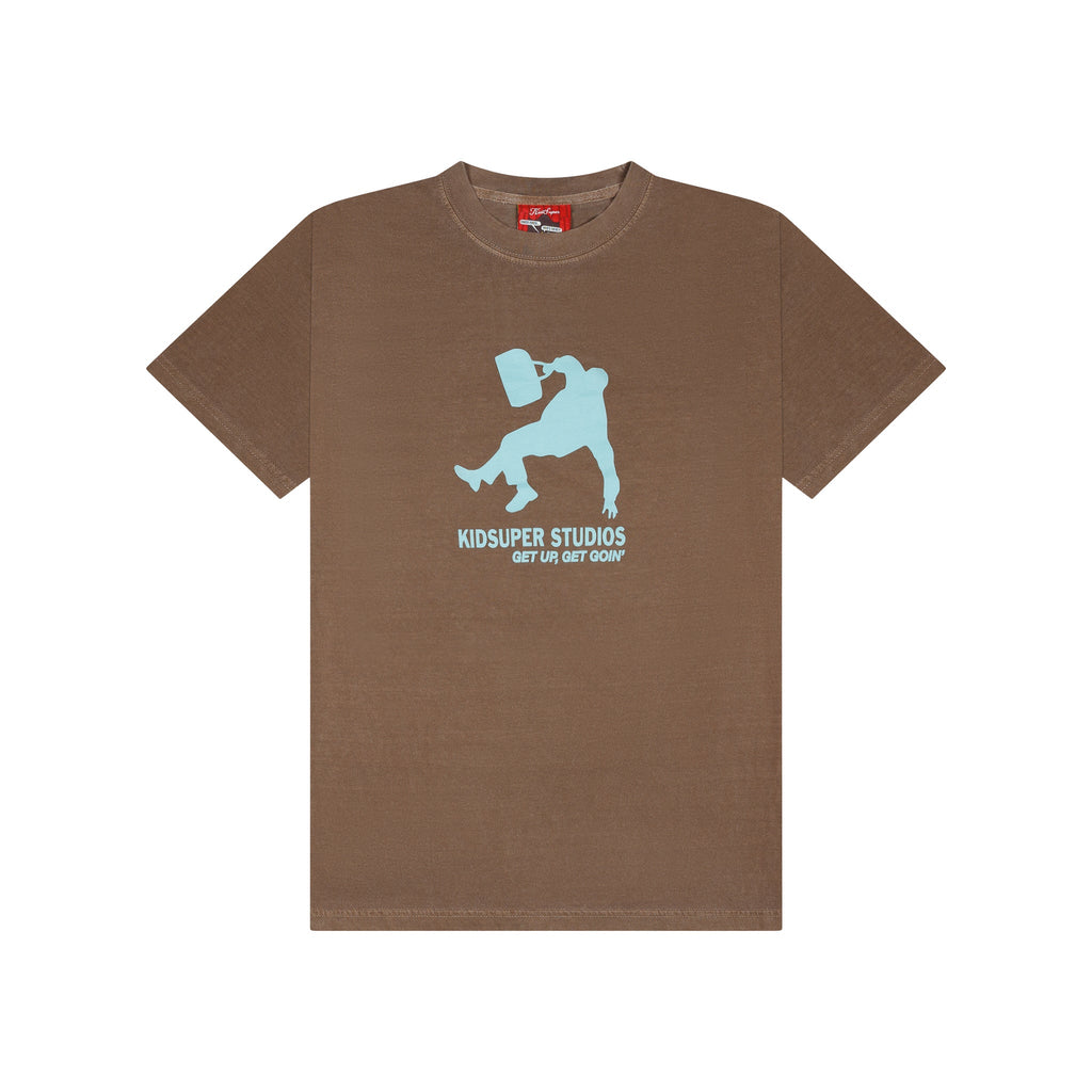 Get Up' & Get Goin' Tee [Brown]