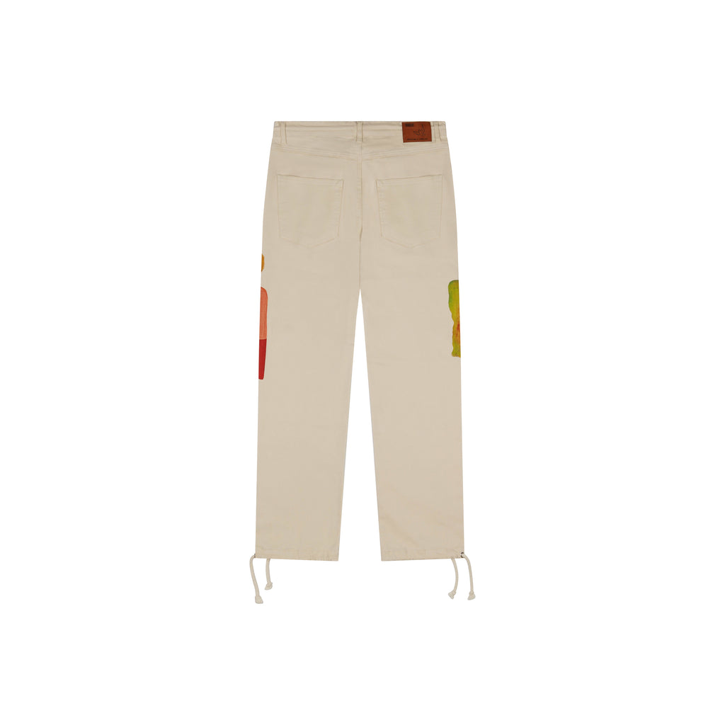Painted Women Denim Canvas Pants