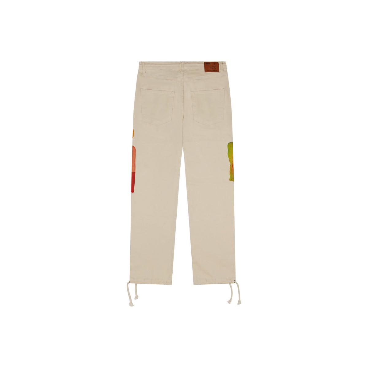 Painted Women Denim Canvas Pants