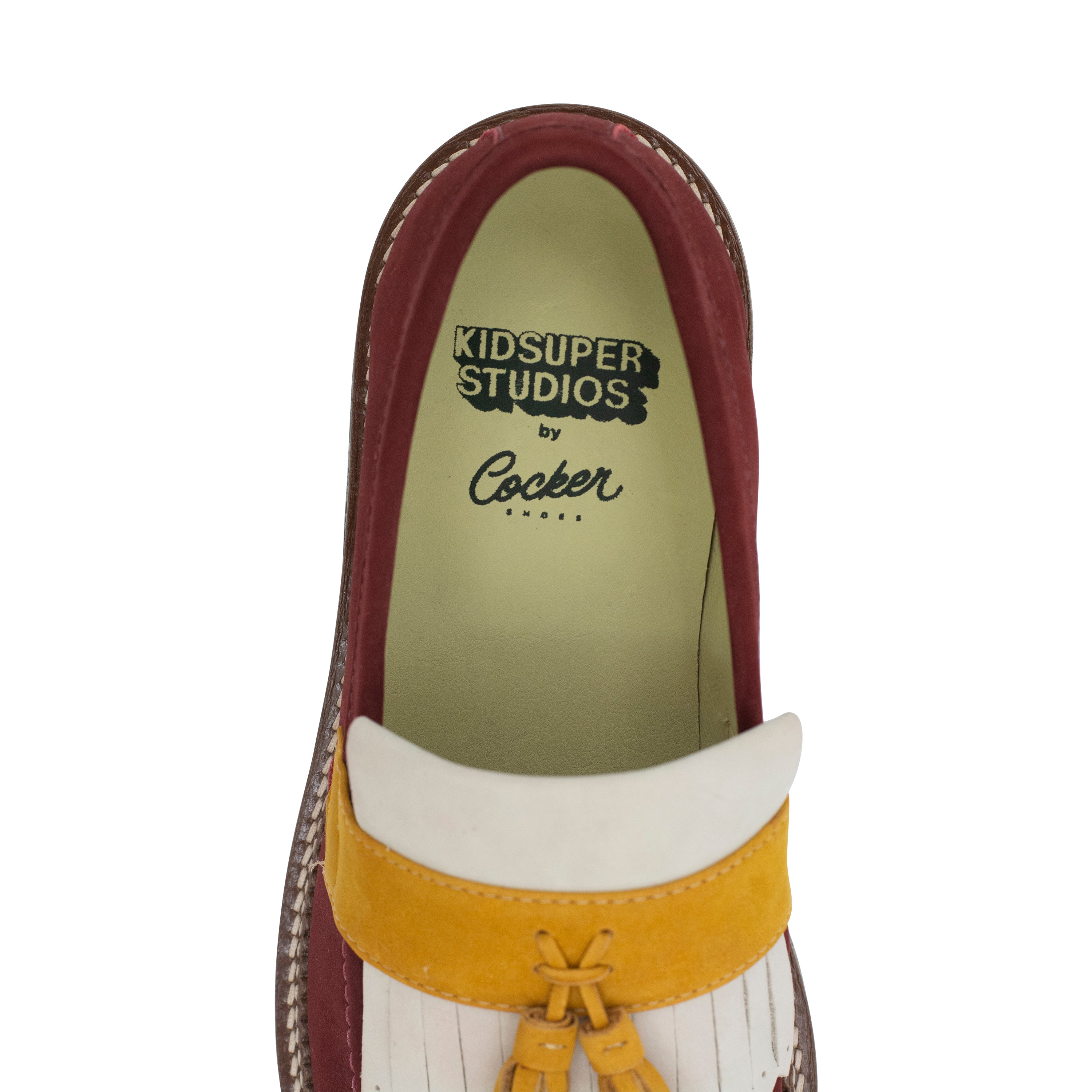 Moonwalk Loafer™️ [Maroon/Yellow]