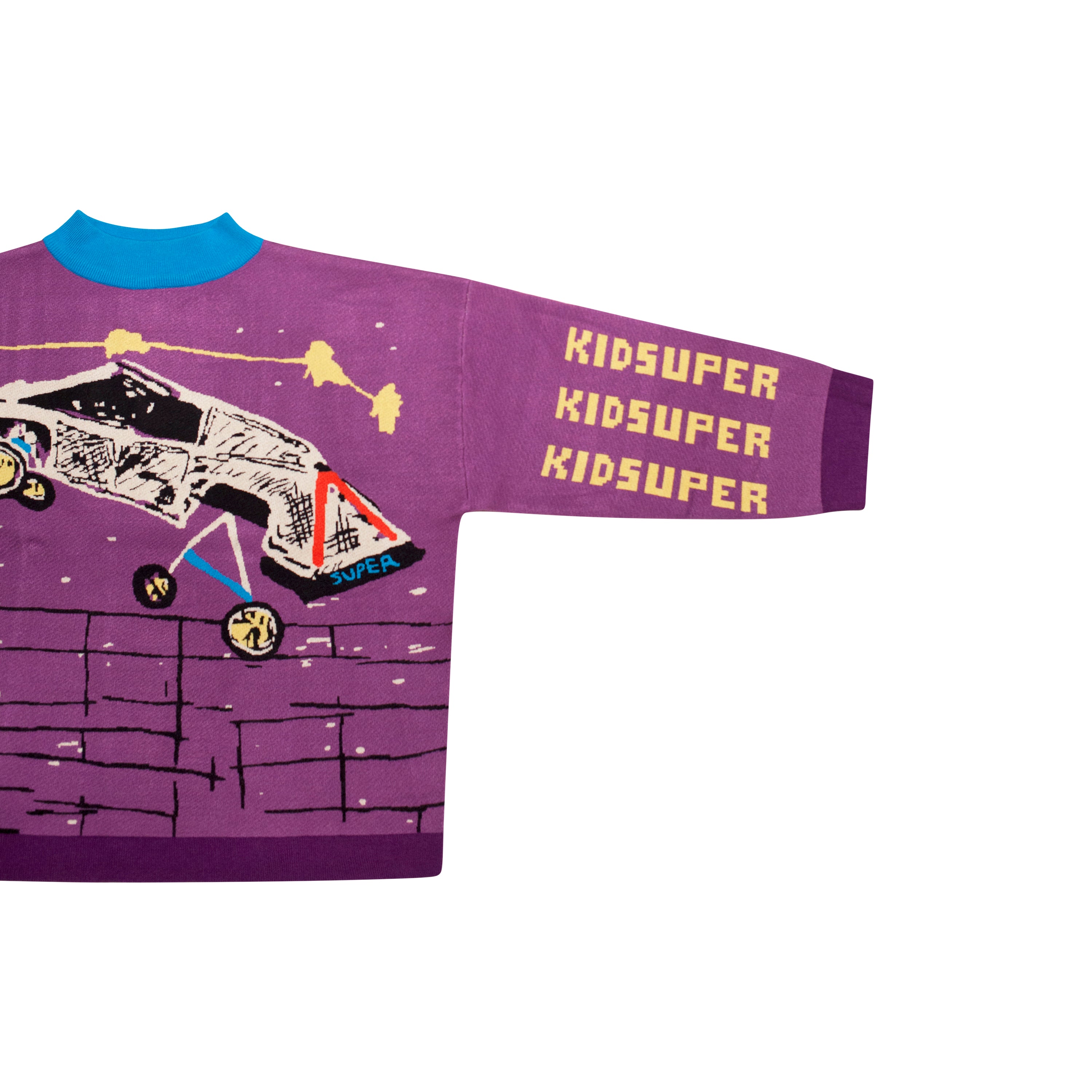 【最安値に挑戦】 Car Sweater KidSuper - トップス