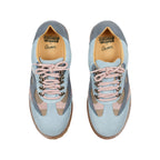 Low Boots with Swirls [Blue/Multi]