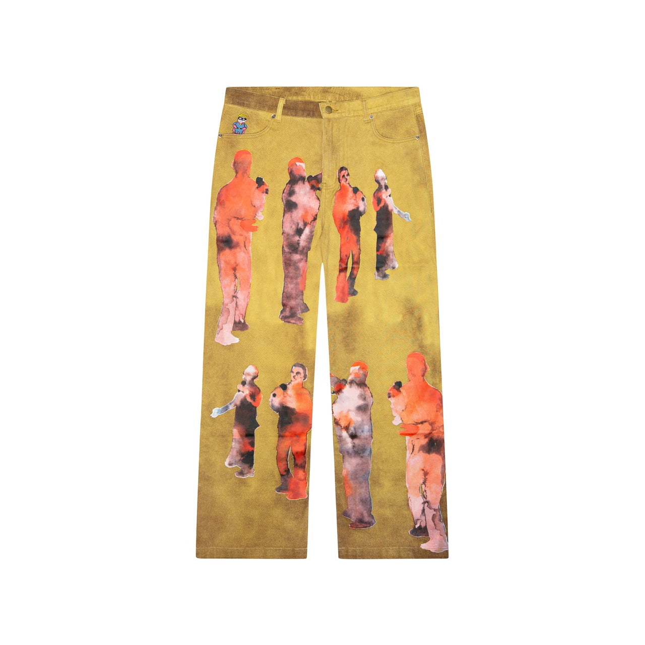 Performers Distressed Jean [Yellow]
