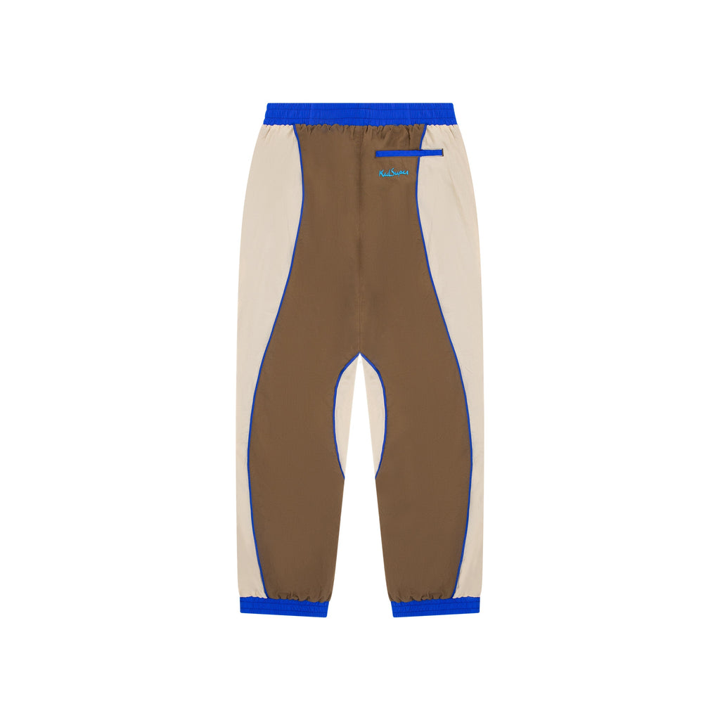 Brooklyn Botanics Nylon Tracksuit Bottoms [Brown/Blue]